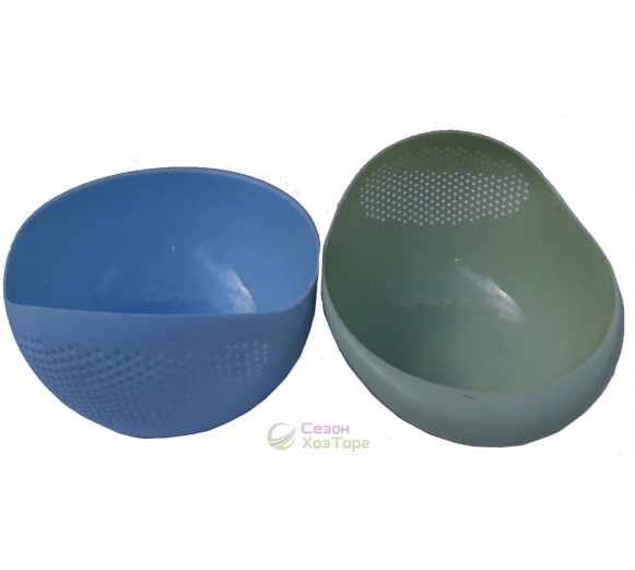 Ковш-дуршлаг пластиковый 21*15*10 см